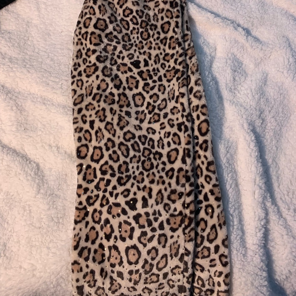 cheetah print sleeping pants